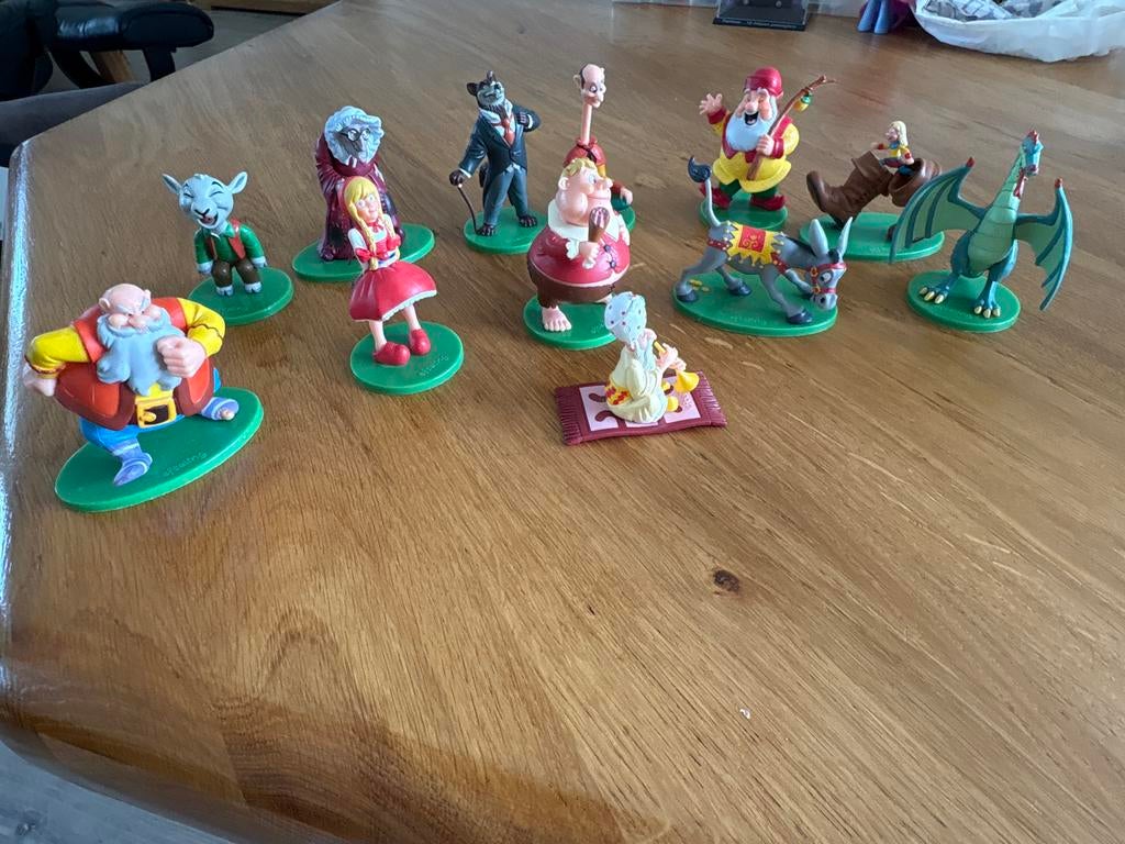 Efteling Sprookjesfiguren Beeldjes Set - Complete Set, Verzamelen, Efteling, Zo goed als nieuw, Beeldje of Poppetje, Ophalen of Verzenden