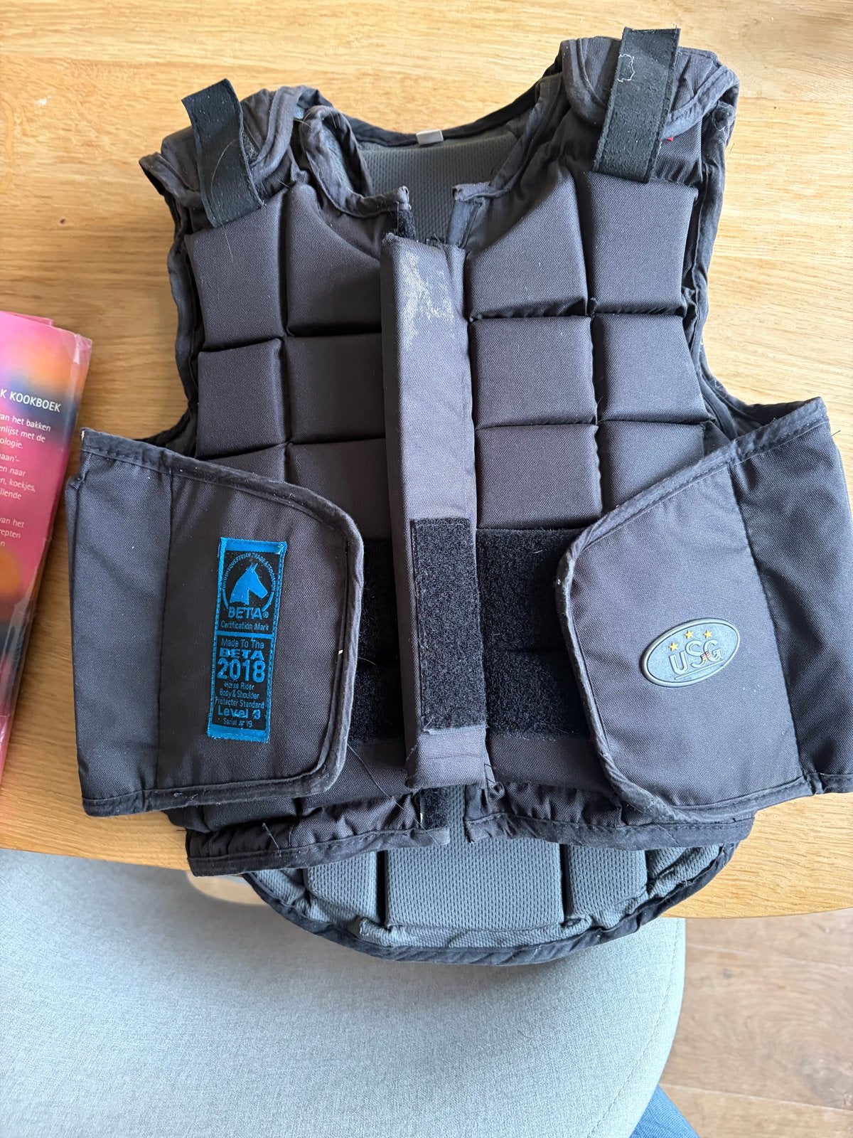 Rug protector kind maat medium, Ophalen of Verzenden, Gebruikt, Veelzijdigheid