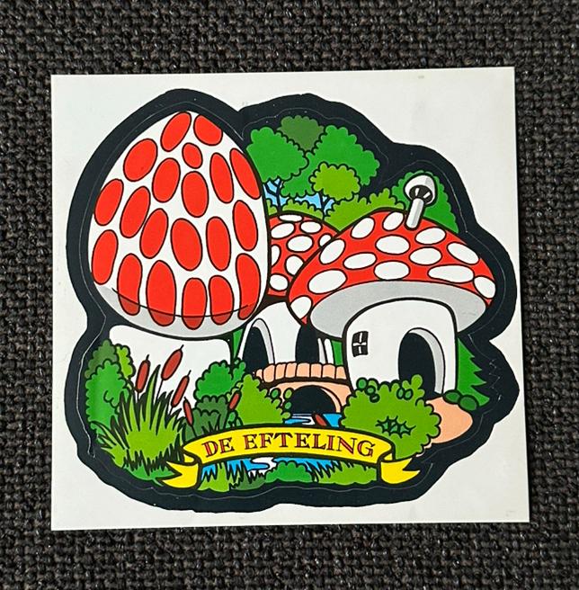 Oude Efteling Sticker, Ophalen of Verzenden, Zo goed als nieuw, Overige typen