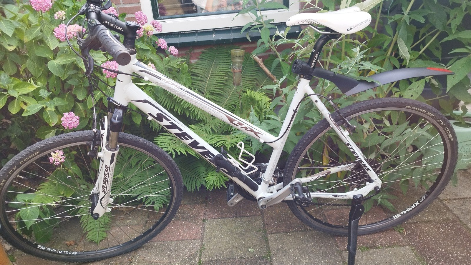 Stevens X cross damesfiets, Ophalen, Zo goed als nieuw, Minder dan 10 versnellingen, Overige merken