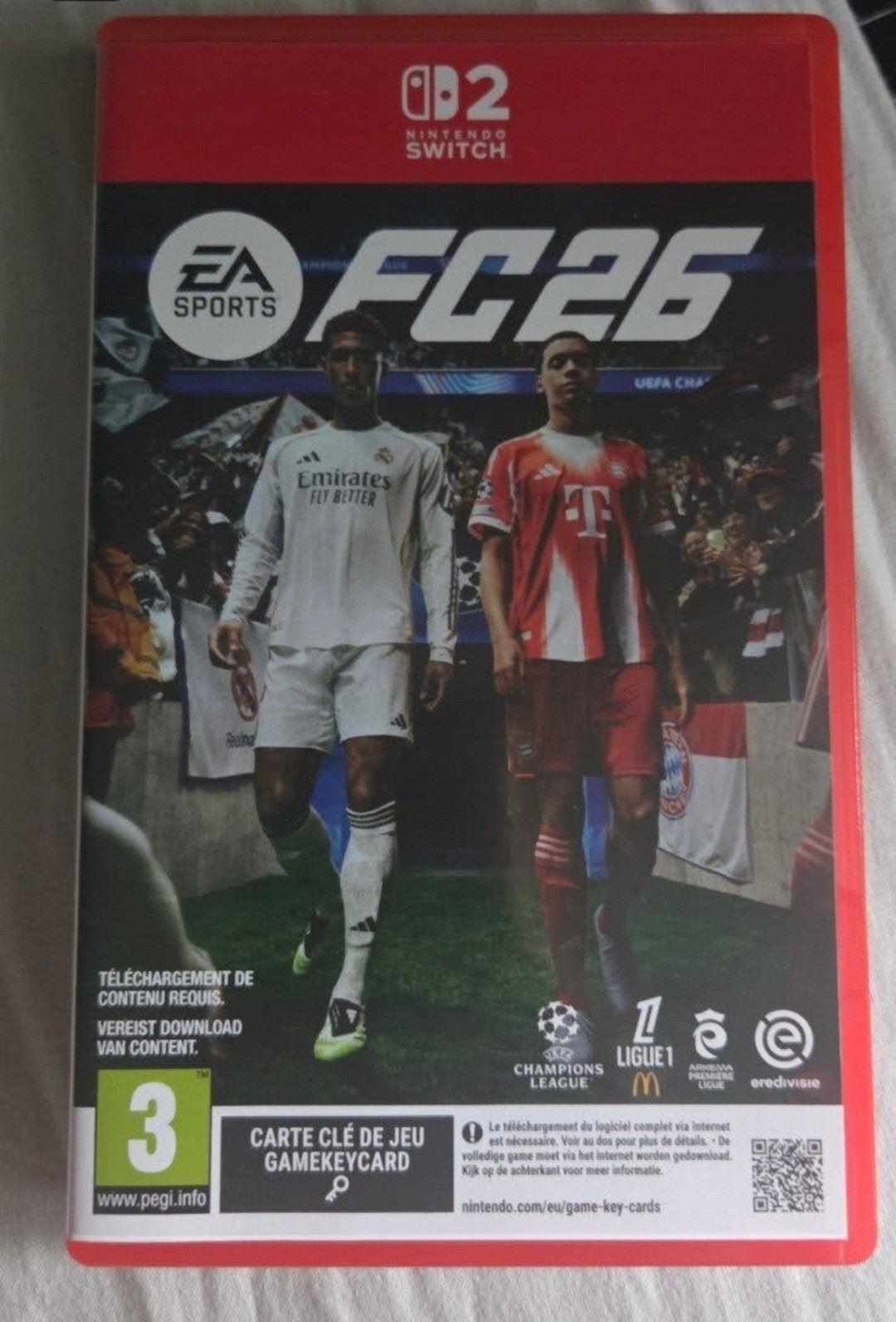EA Sports FC 26 Nintendo Switch 2 - Voetbalgame, Spelcomputers en Games, Ophalen of Verzenden, Zo goed als nieuw, Sport, 3 spelers of meer