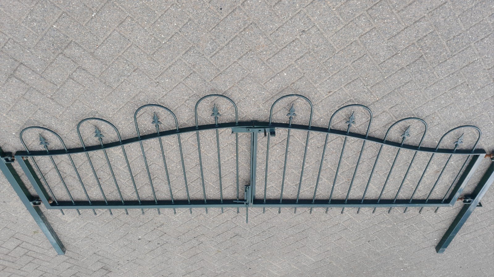 mooie sier poort, Tuin en Terras, Ophalen, Zo goed als nieuw, IJzer, Sierhekwerk