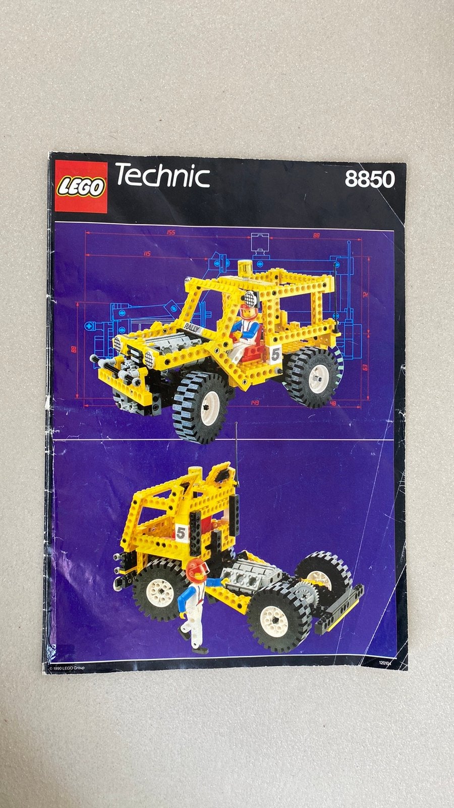 Lego 8850 Technic Rally, Ophalen of Verzenden, Zo goed als nieuw