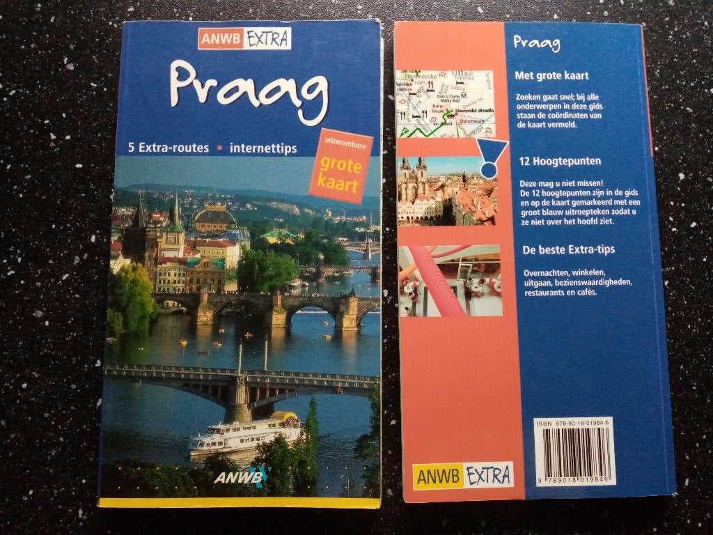 ANWB reisgids Praag, Gelezen, Europa, Ophalen of Verzenden, Reisgids of -boek