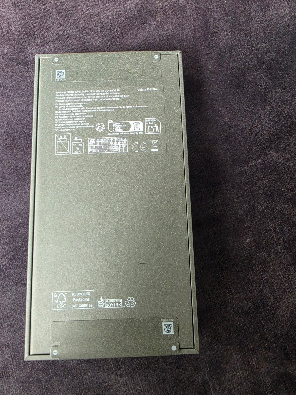Samsung S26 ultra 256Gb (GESEALD )
