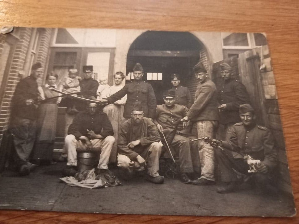 Mobilisatiefoto 1914-1918, Ophalen of Verzenden, Voor 1940, Gebruikt, Overige onderwerpen