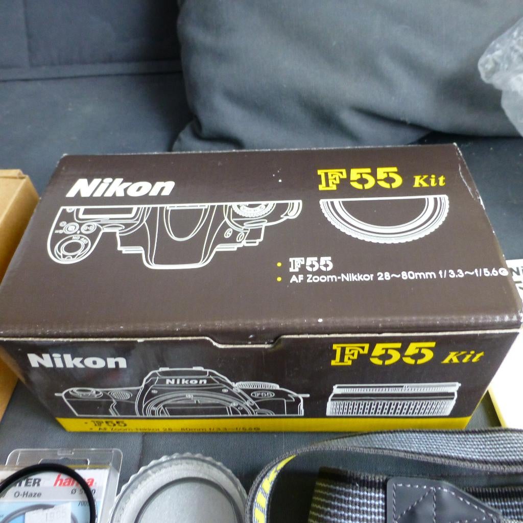 *Nikon F55 camera met veel Extra's, Ophalen of Verzenden, Zo goed als nieuw, Spiegelreflex, Nikon