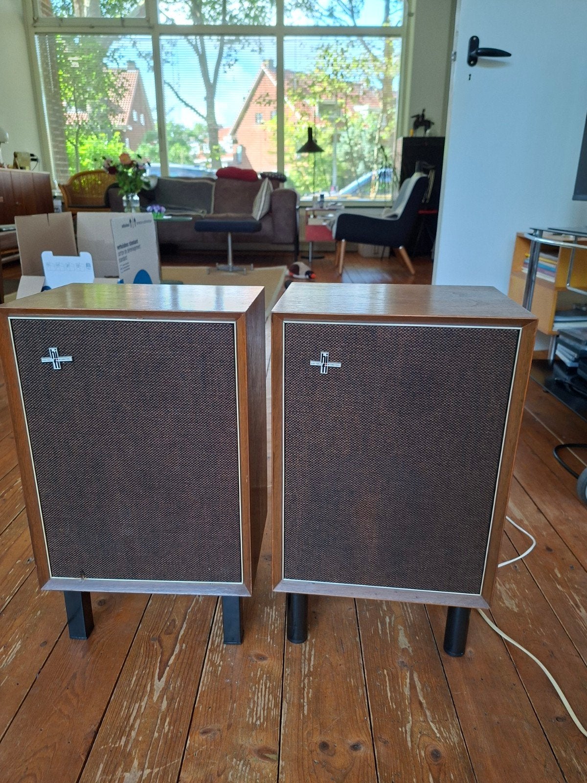 Vintage Philips 22RH493/00Z Speakers - prachtig geluid, Ophalen, Stereo speakers, Philips, Gebruikt