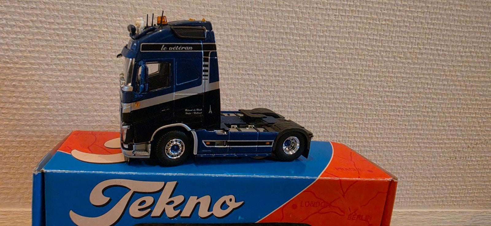 Tekno R. de Block Volvo vrachtwagen schaal 1:50 met OVP, Ophalen of Verzenden, Zo goed als nieuw, Bus of Vrachtwagen, Tekno