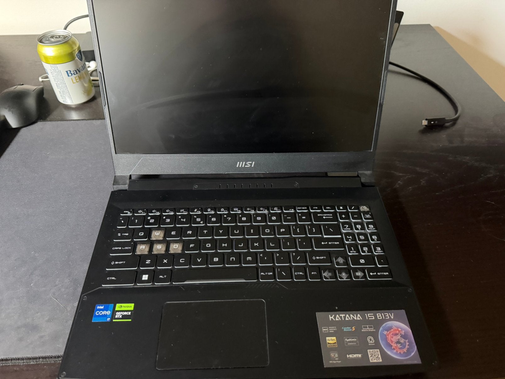 Msi katana laptop, Ophalen, 15 inch, Zo goed als nieuw, SSD