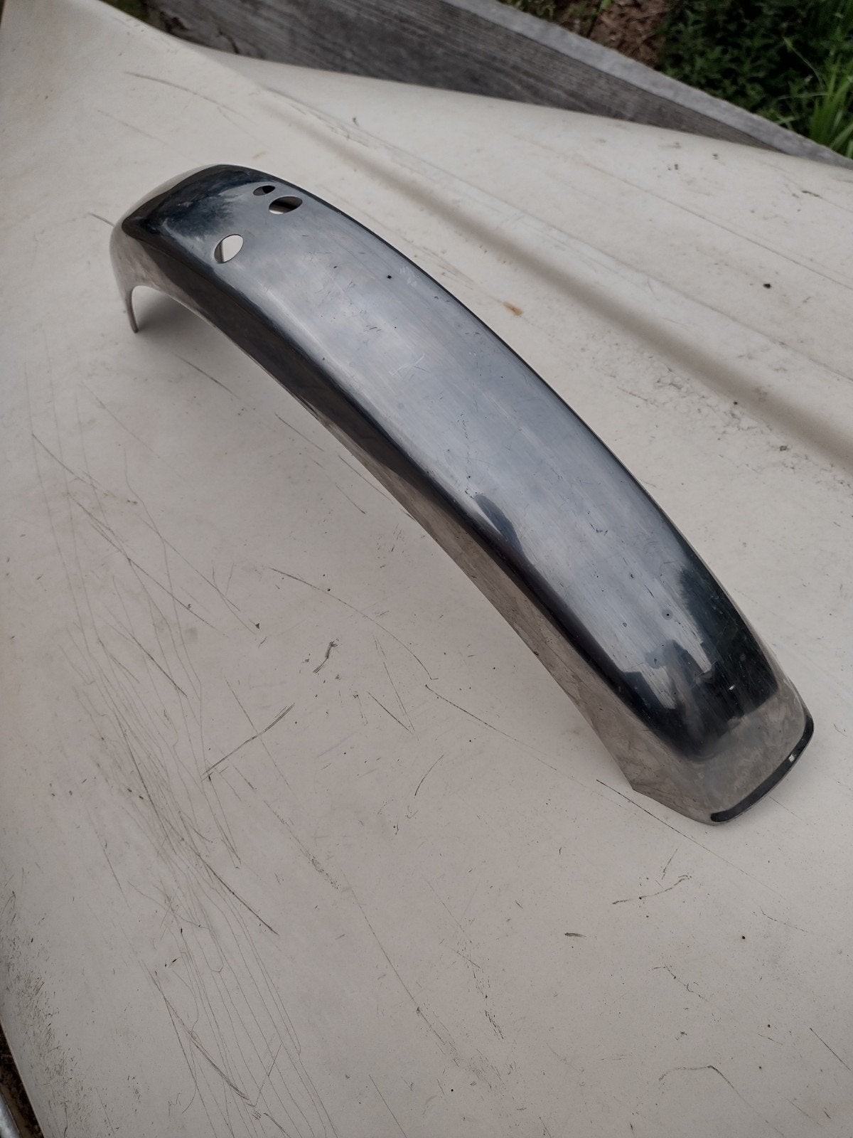 Stalen Inox Achterspatbord Batavus GoGo, Ophalen of Verzenden, Gebruikt, Overige typen