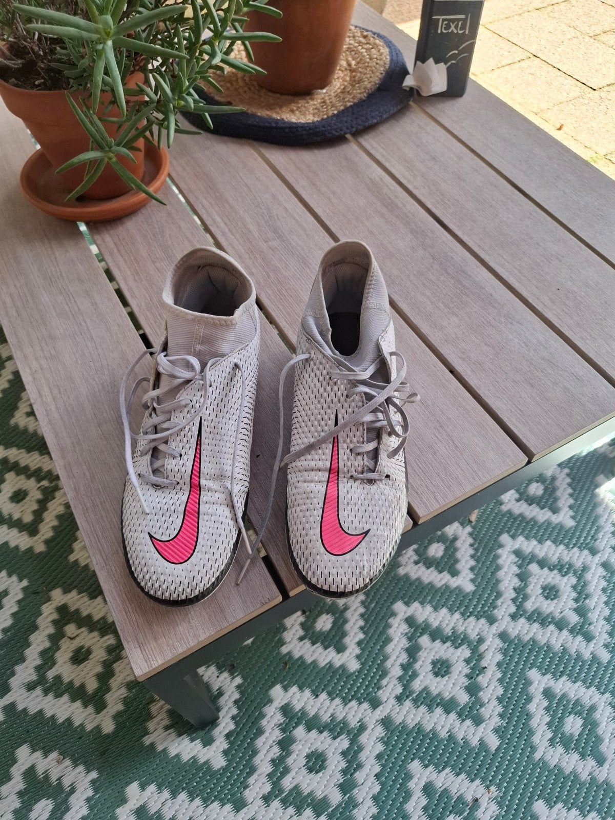 Nike Phantom voetbalschoenenM42, Ophalen, Gebruikt, Maat XS of kleiner, Schoenen
