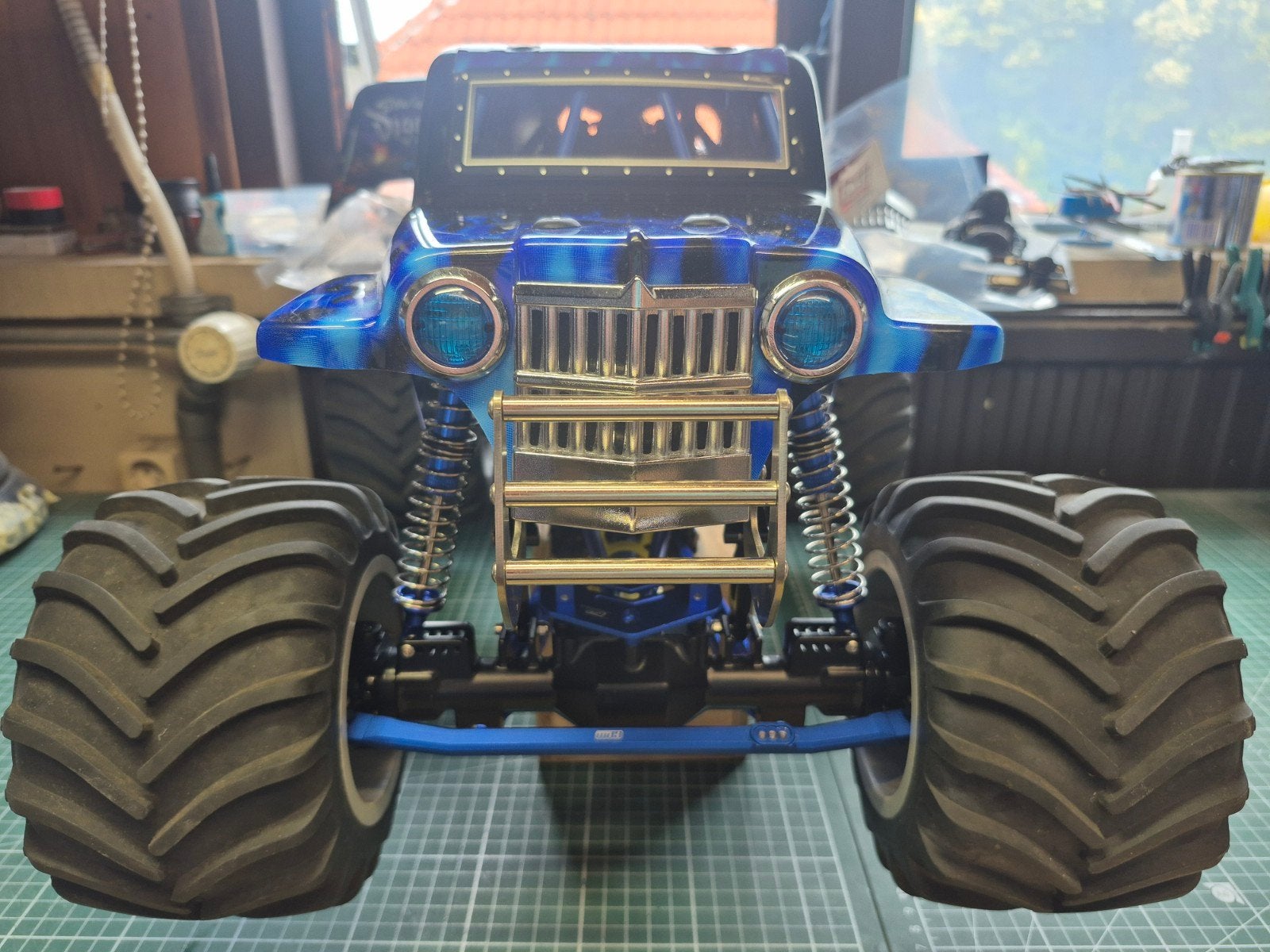 Losi LMT Son of a digger v1.0 (roller) bomvol upgrades!, Elektro, Auto offroad, Nieuw, Ophalen of Verzenden