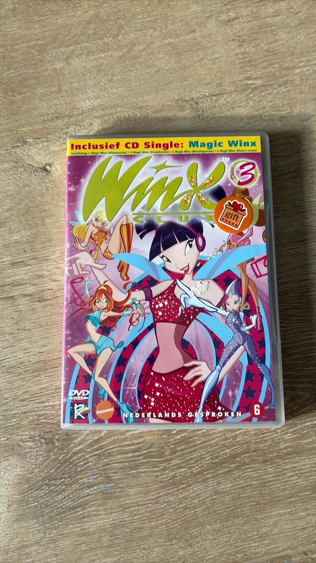 Dvd en cd winx club nummer 3, Cd's en Dvd's, Alle leeftijden, Ophalen of Verzenden, Zo goed als nieuw
