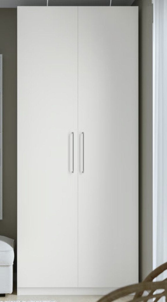 PAX  FORSAND Kledingkastwit 100x60x236, Ophalen, Met deur(en), Gebruikt, 200 cm of meer