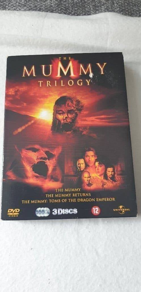Te koop dvd box The mummy thryliogie, Cd's en Dvd's, Dvd's | Actie, Engels, Vanaf 16 jaar, Nederlands, Actie