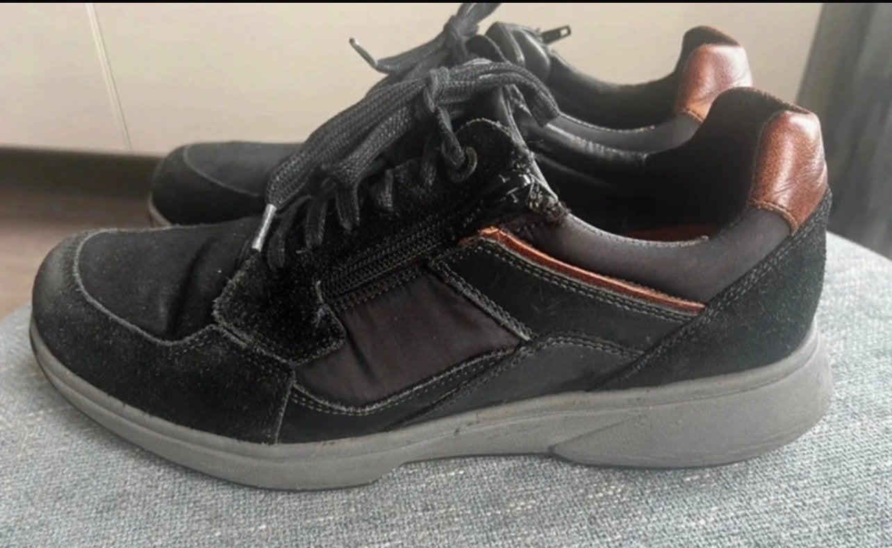 Xsensible Stretchwalker herensneakers - Gedragen mt 42, Ophalen of Verzenden, Gedragen, Zwart, Sneakers of Gympen