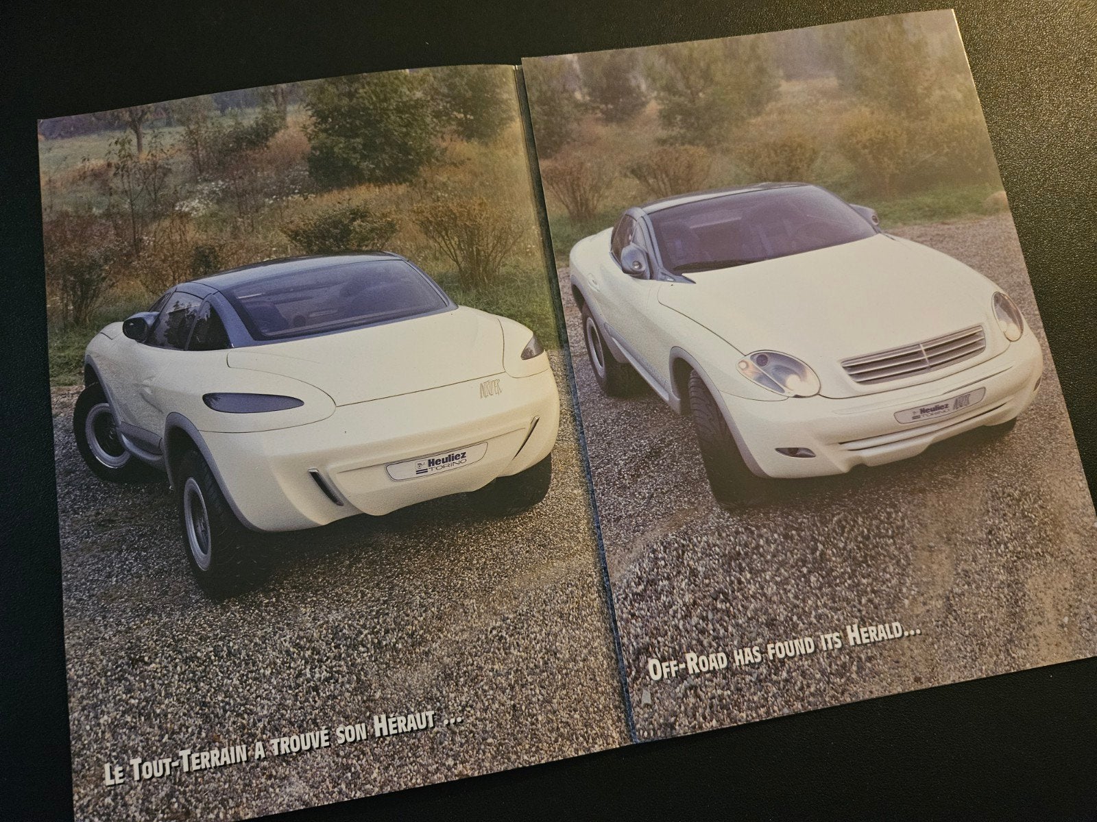 Brochure Heuliez Intruder, Ophalen of Verzenden, Zo goed als nieuw, Overige merken
