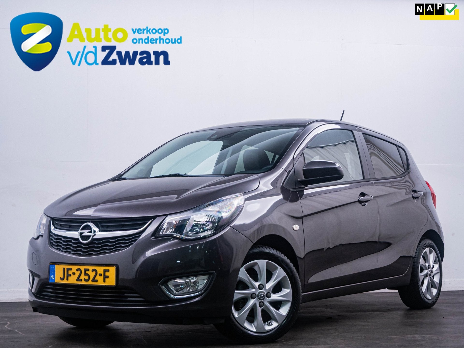 Opel KARL 1.0 ecoFLEX Cosmo Cruise|Clima!, 839 kg, Gebruikt, Verwarmde buitenspiegels, Leder en Stof