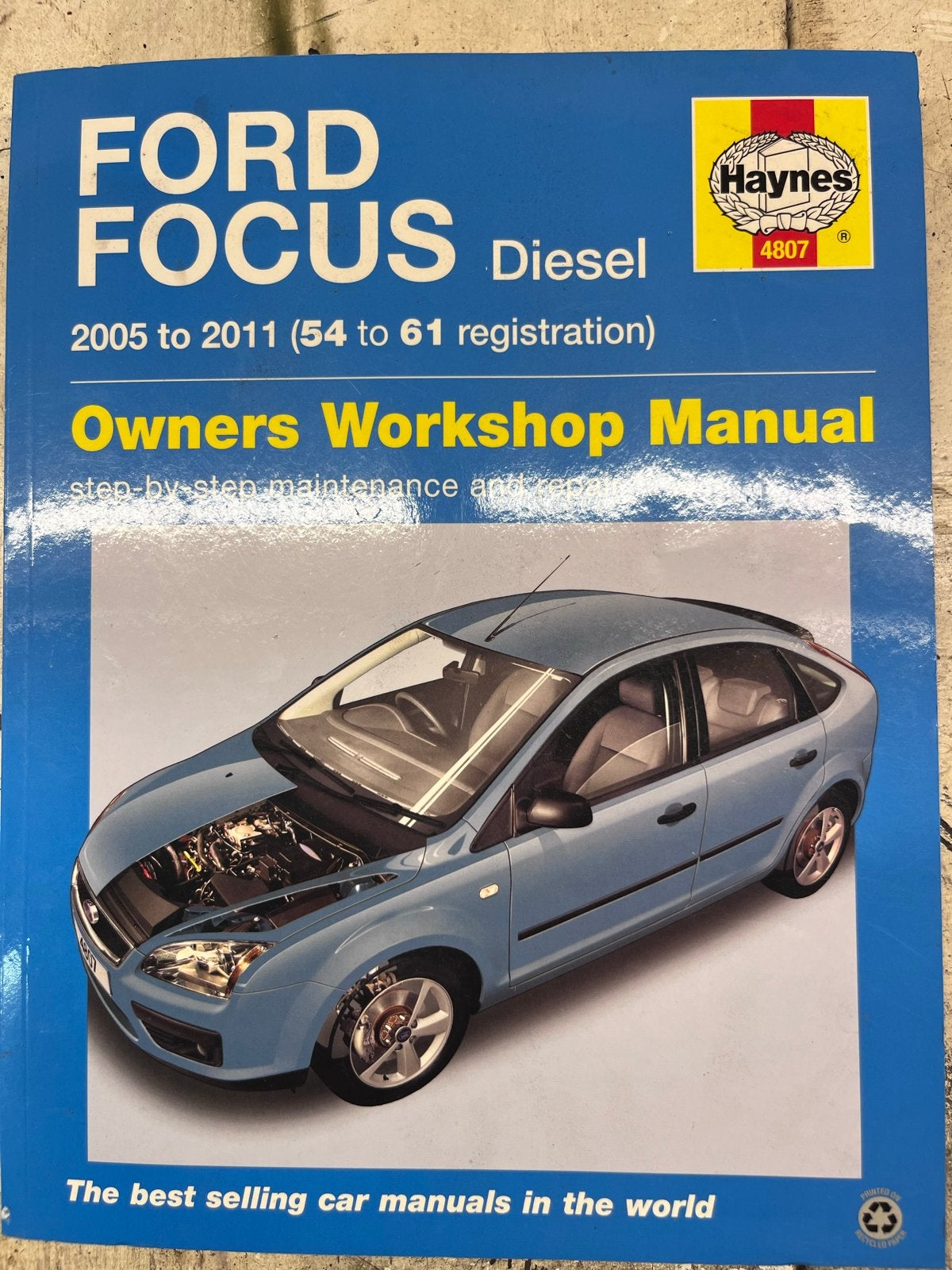 Haynes Werkplaatshandboek Ford Focus Diesel 2005-2011, Ophalen of Verzenden, Zo goed als nieuw, Ford