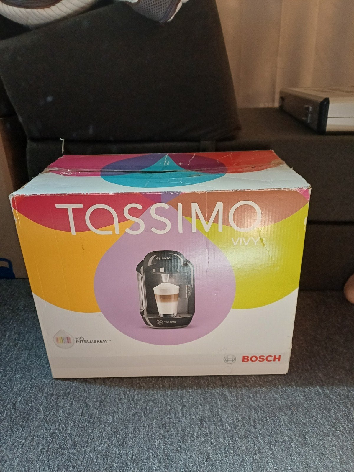 Bosch Tassimo Vivy Compact Koffiezetapparaat Zwart, Ophalen of Verzenden, Nieuw, Koffiemachine