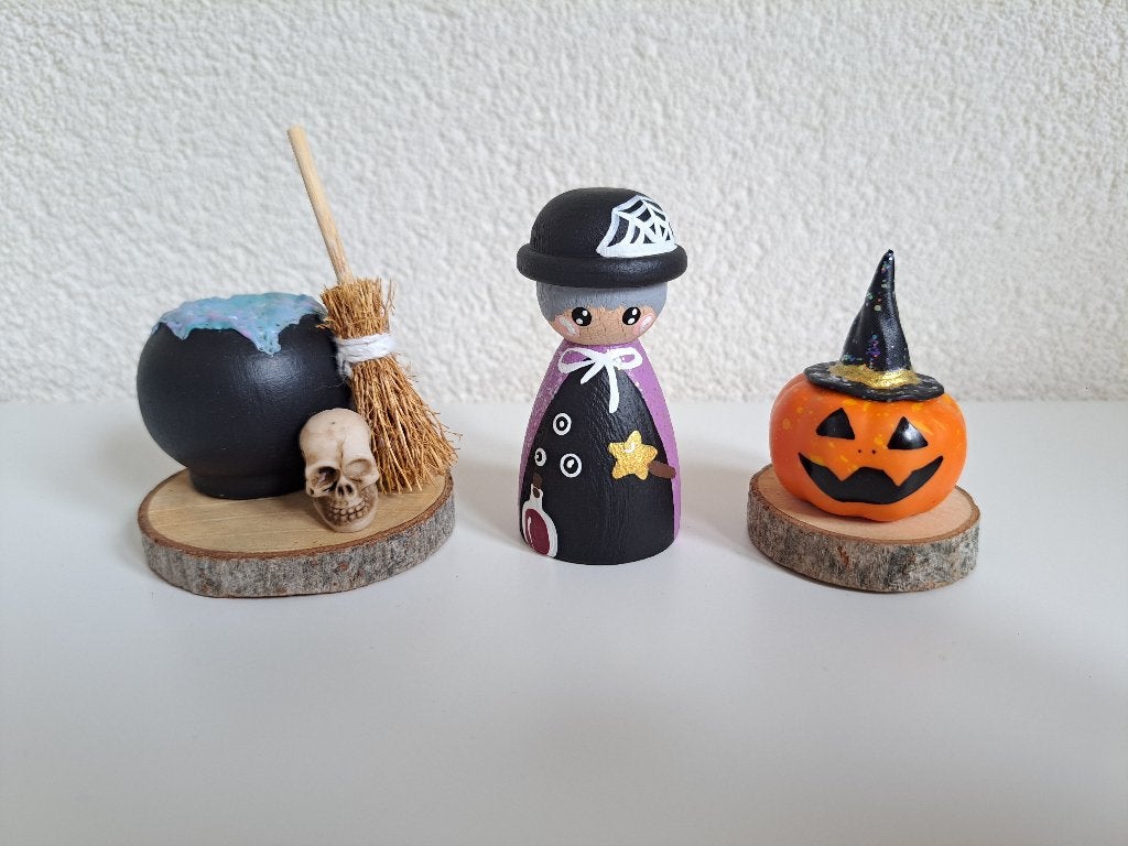 Halloween jaarringstekers grimm of dille, Ophalen of Verzenden, Nieuw, Halloween of Griezel