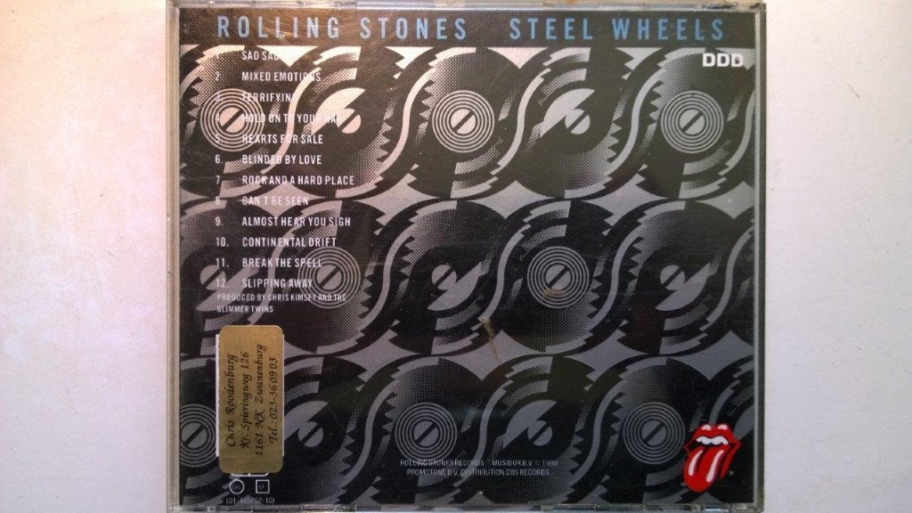 Rolling Stones - Steel Wheels, Ophalen of Verzenden, Zo goed als nieuw, Poprock, Album
