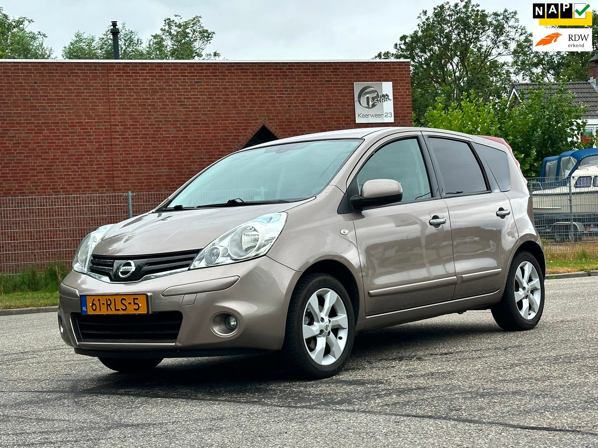 Nissan Note 1.6 Life + Cruise*Clima*NAP*Trekhaak*LM velgen*D, Voorwielaandrijving, 15 km/l, Gebruikt, 4 cilinders