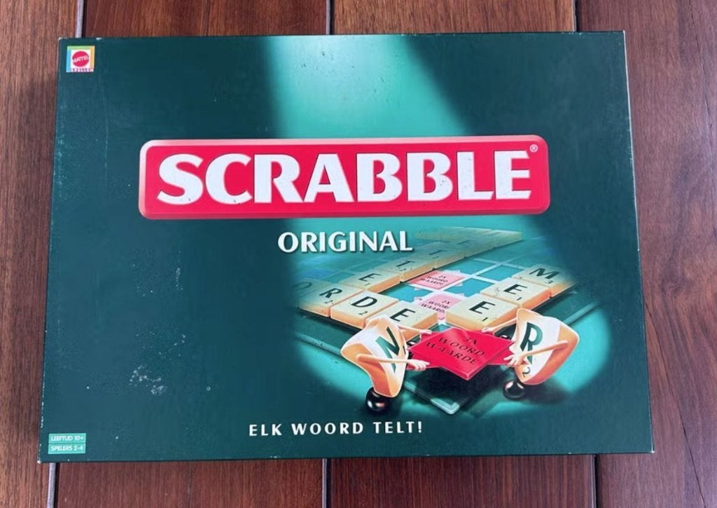 Scrabble Original - Het klassieke woordspel, Ophalen of Verzenden, Zo goed als nieuw, Mattel