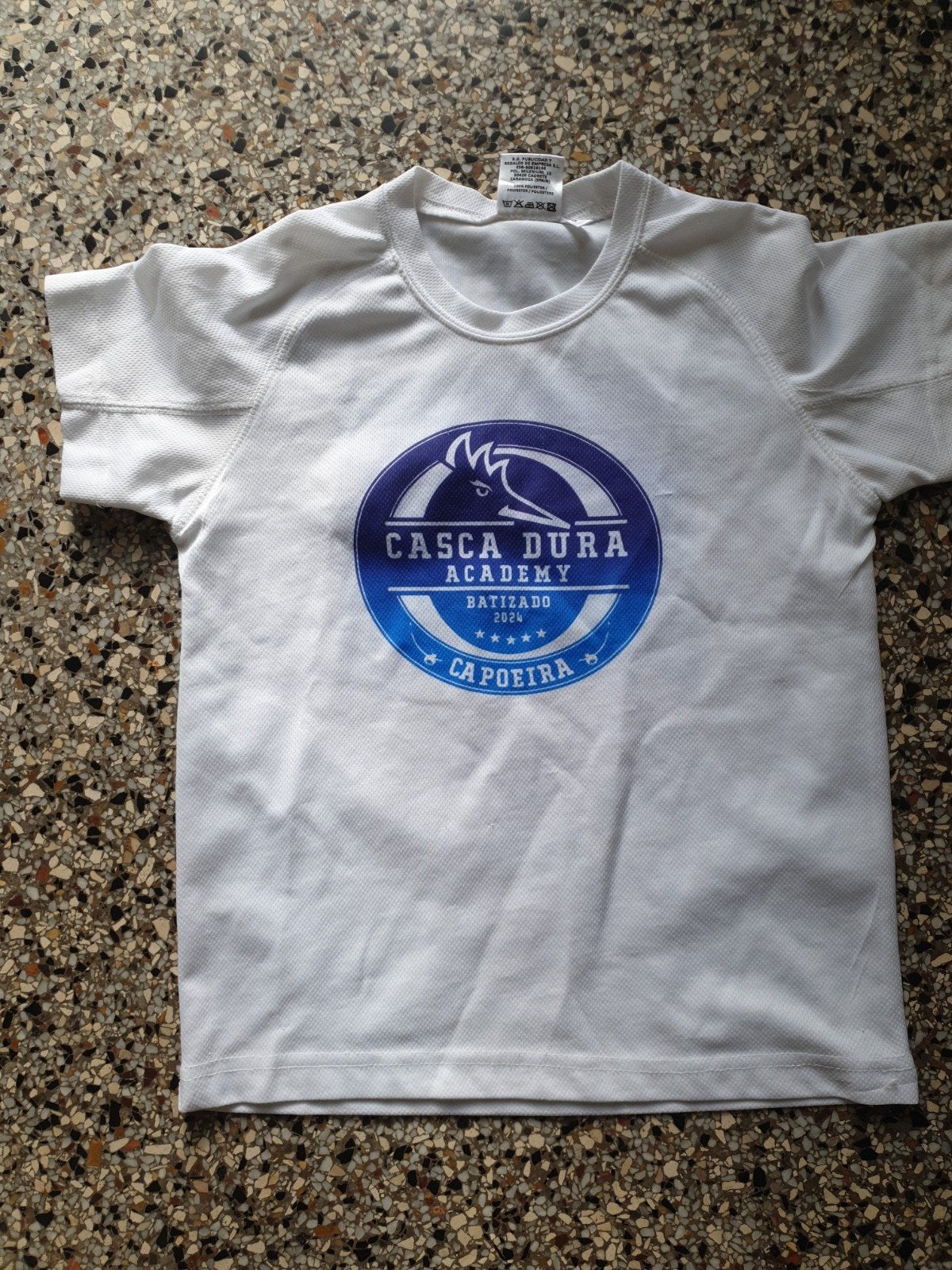 capoeira shirt casca dura academy, Ophalen of Verzenden, Zo goed als nieuw, Jongen of Meisje