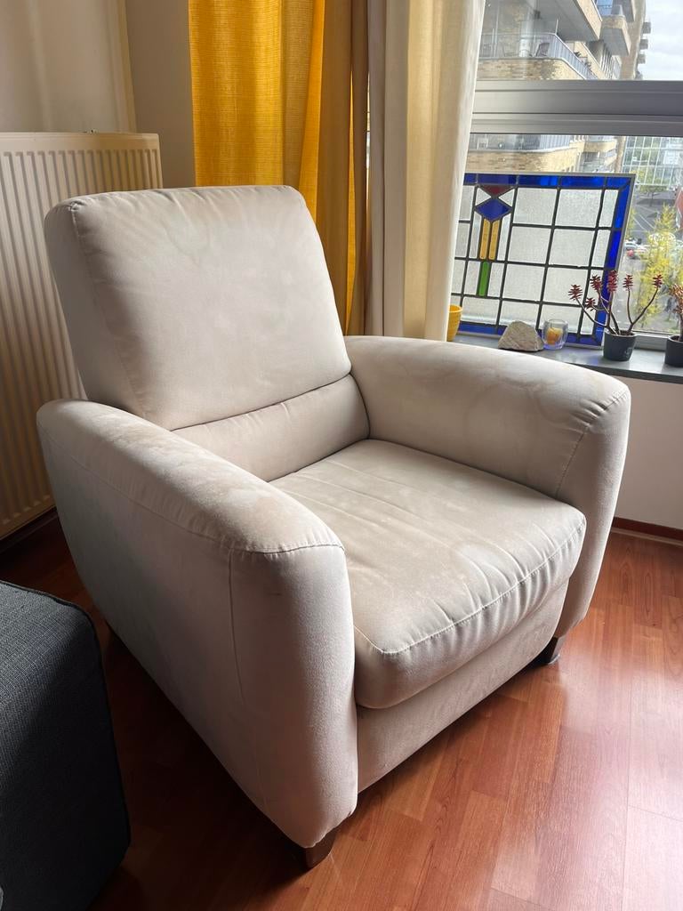 Ikea Fauteuil / luie relax stoel - verstelbaar, Ophalen, Eenpersoons, 75 tot 100 cm, Zo goed als nieuw