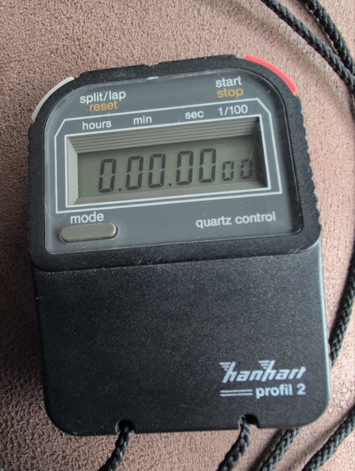 Hanhart Profil 2 Stopwatch - Quartz Control, Ophalen of Verzenden, Gebruikt