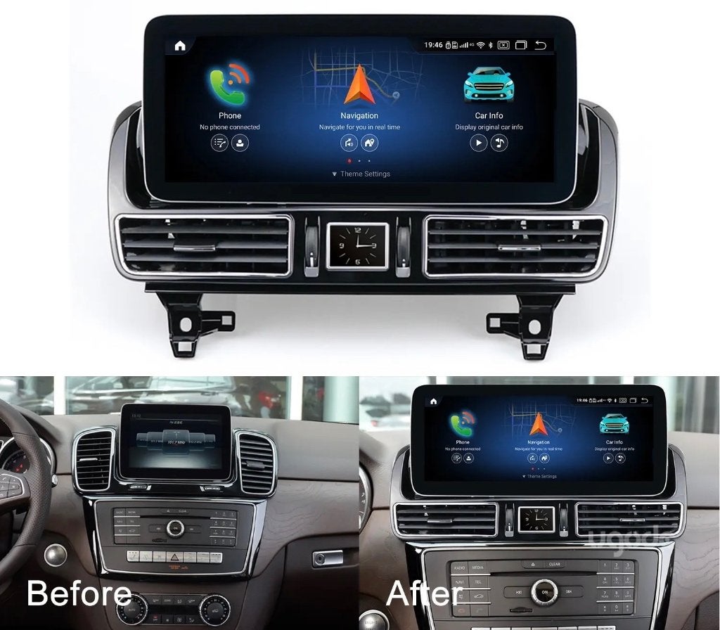 Mercedes W166 C292 GLE X166 GLS CarPlay Android Auto Scherm, Ophalen of Verzenden, Nieuw