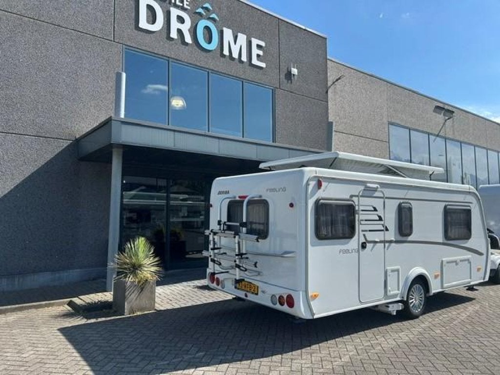 Eriba Feeling 470 MOVER+LUIFEL+FIETSENDRAGE, Caravans en Kamperen, Standaardzit, Schokbreker, Bedrijf, 5 tot 6 meter