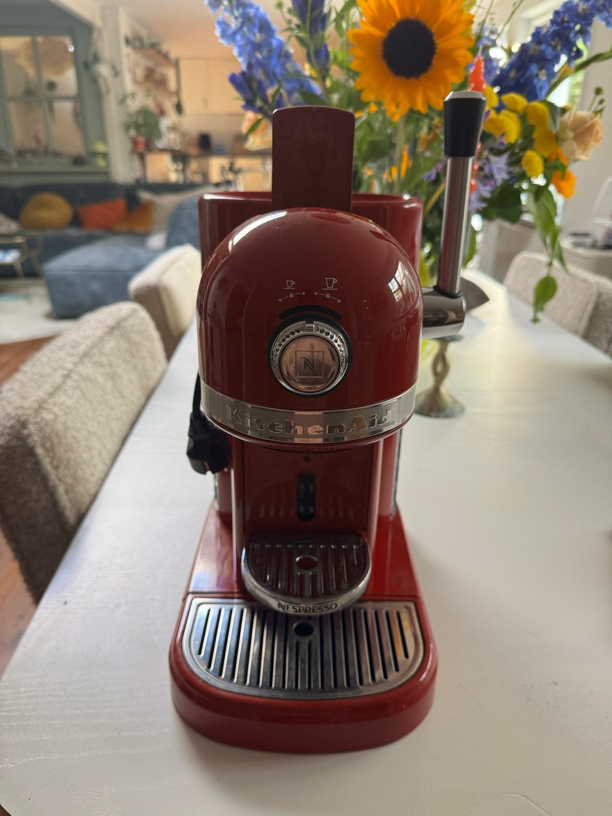 KitchenAid Nespresso machine - lekt aan onderkant, Ophalen, Niet werkend, Espresso apparaat, Koffiepads en cups