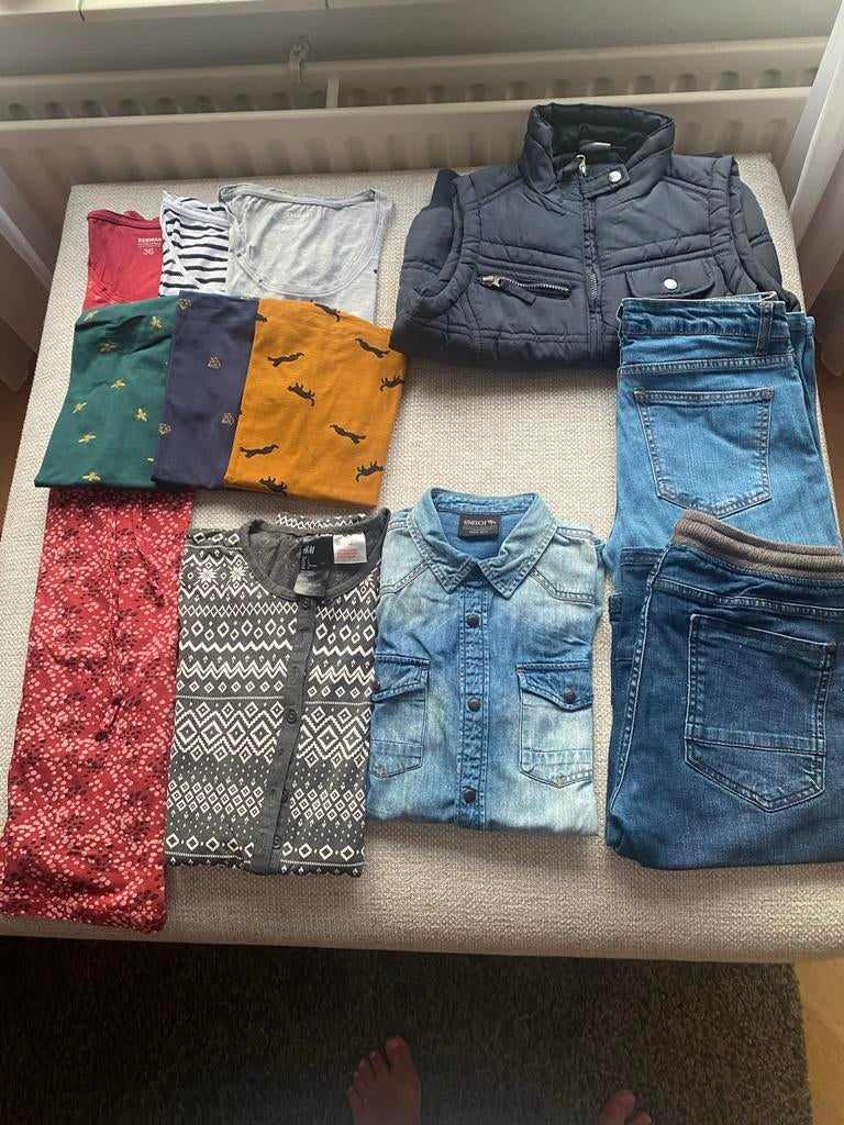 Kledingpakket maat 170, Ophalen of Verzenden, Gebruikt, Meisje, Setje