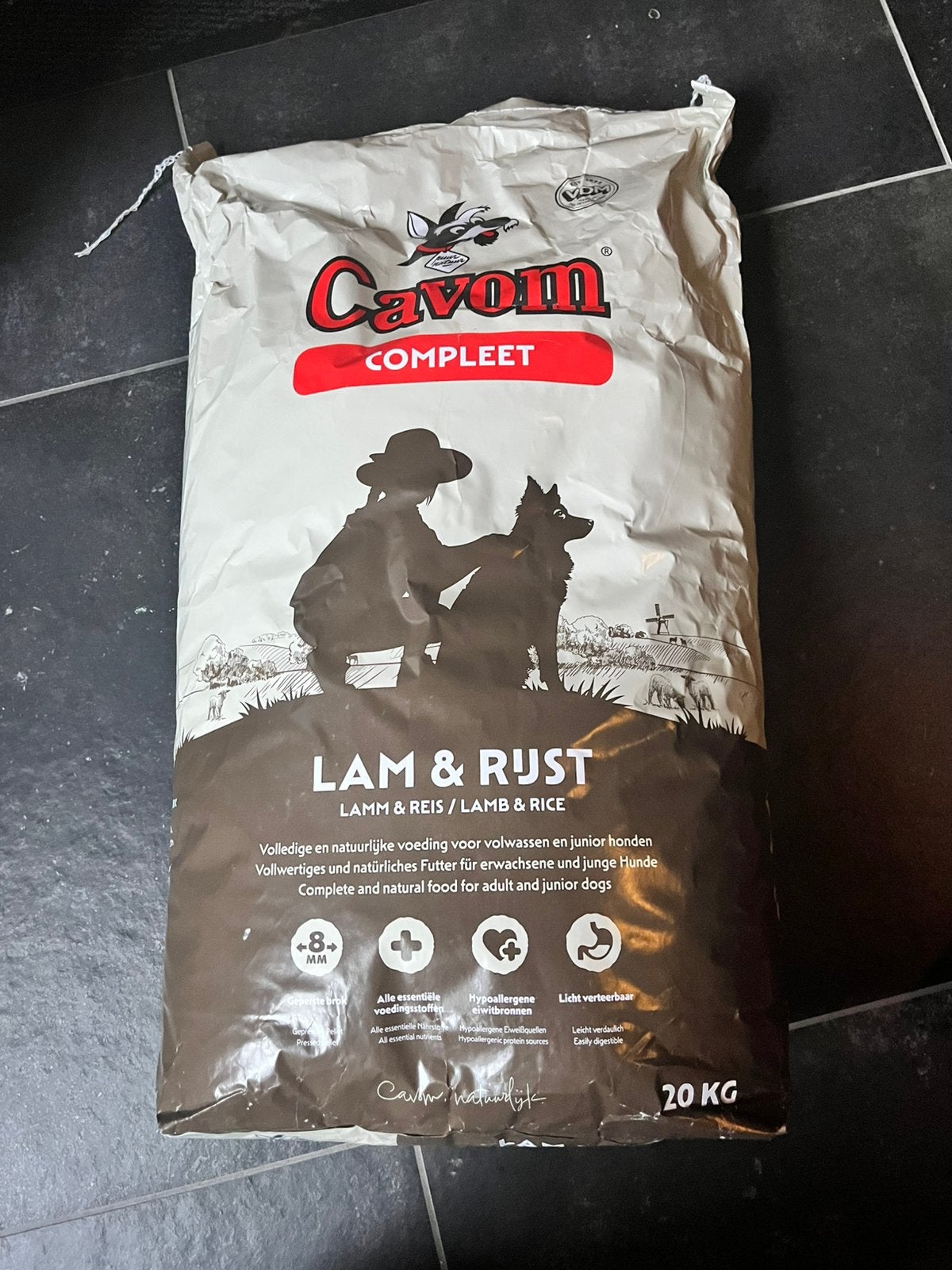 Cavom compleet 20 kg lam en rijst + hondensnacks, Dieren en Toebehoren, Ophalen of Verzenden, Hond