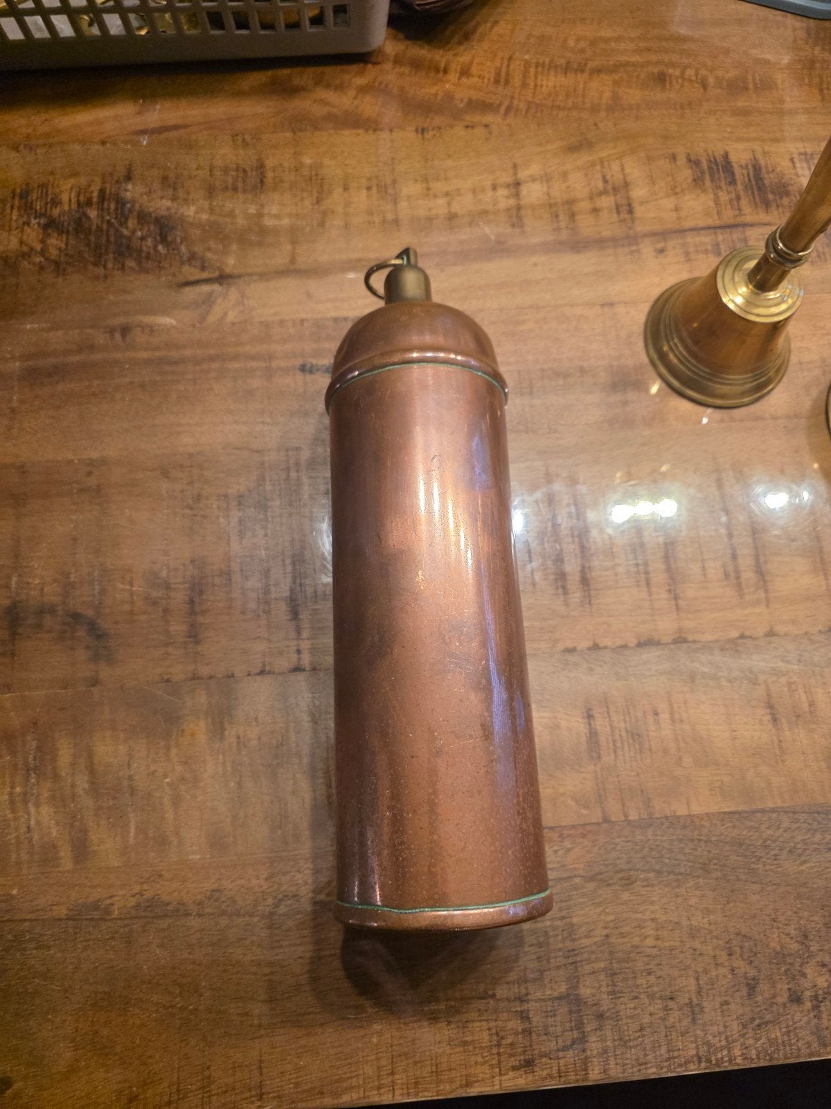 Vintage Koperen Fles / Waterfles, Ophalen