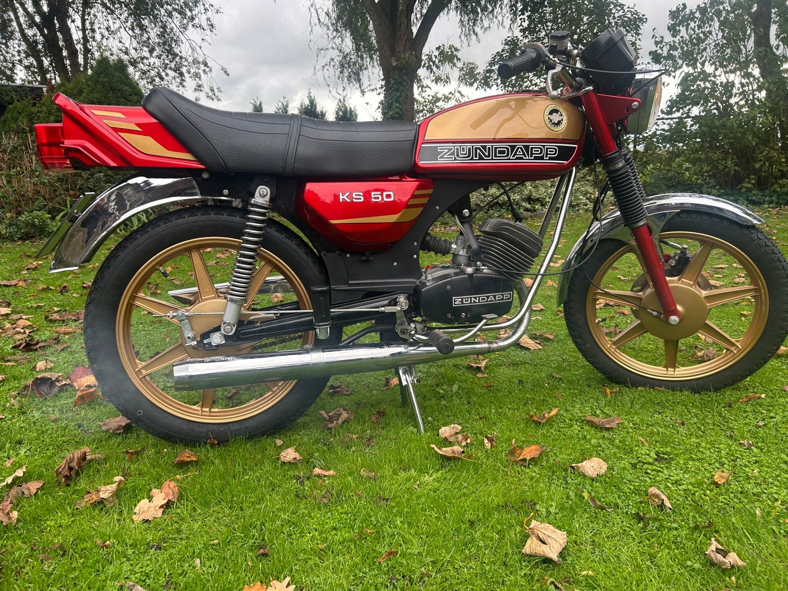 Mooie zundapp 529 (zonder kenteken), Ophalen, Maximaal 45 km/u, KS50, Zo goed als nieuw