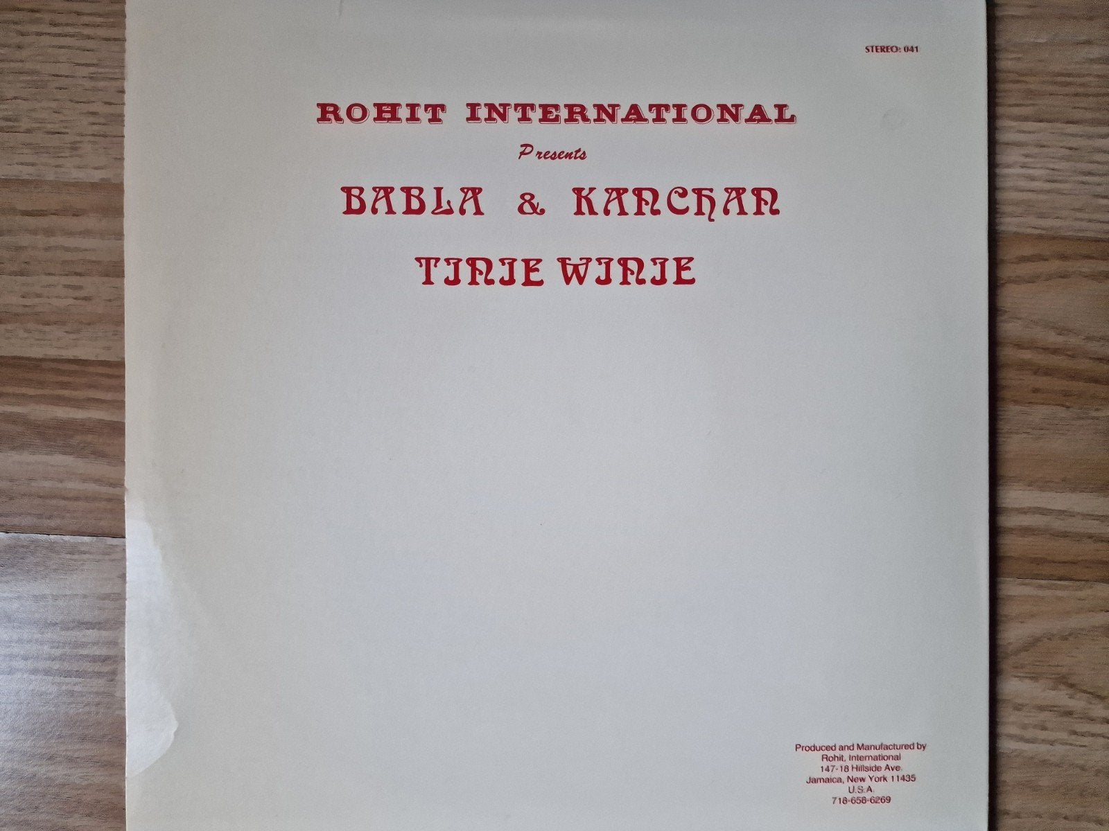 Babla & Kanchan - Bollywood lp, Cd's en Dvd's, Vinyl | Wereldmuziek, Ophalen, 12 inch