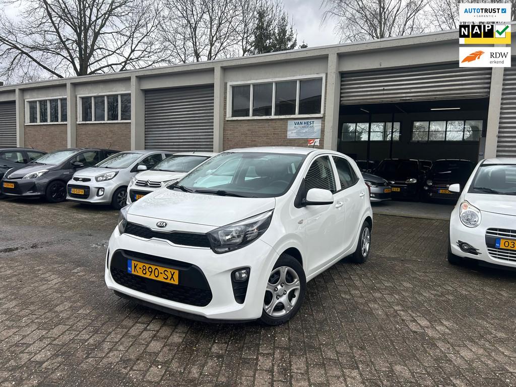 Kia Picanto 1.0 DPi ComfortLine Cruise control/ Airco/ Bluet, Voorwielaandrijving, Gebruikt, 4 stoelen, Wit