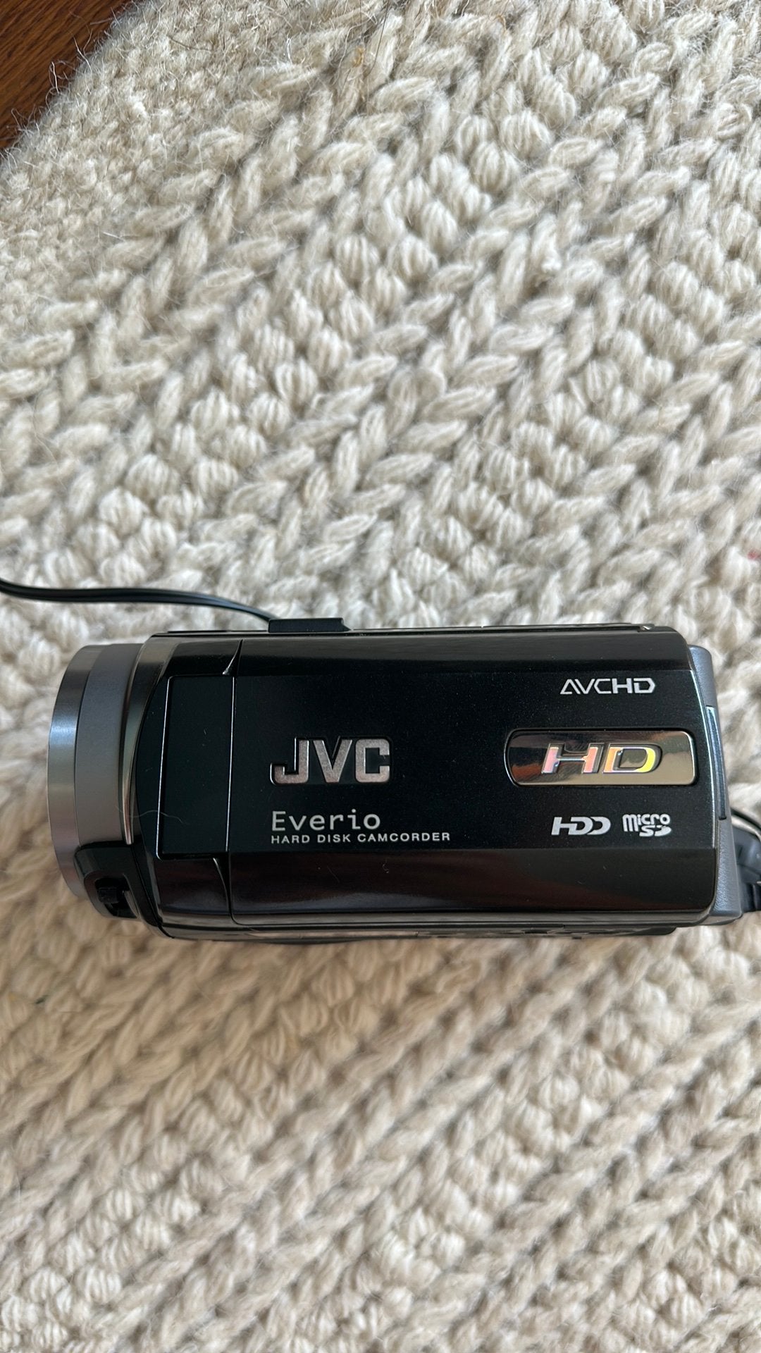 JVC Everio GZ-HD10E Full HD videocamera ZGAN Complete set, Ophalen, Full HD, Harde schijf, JVC