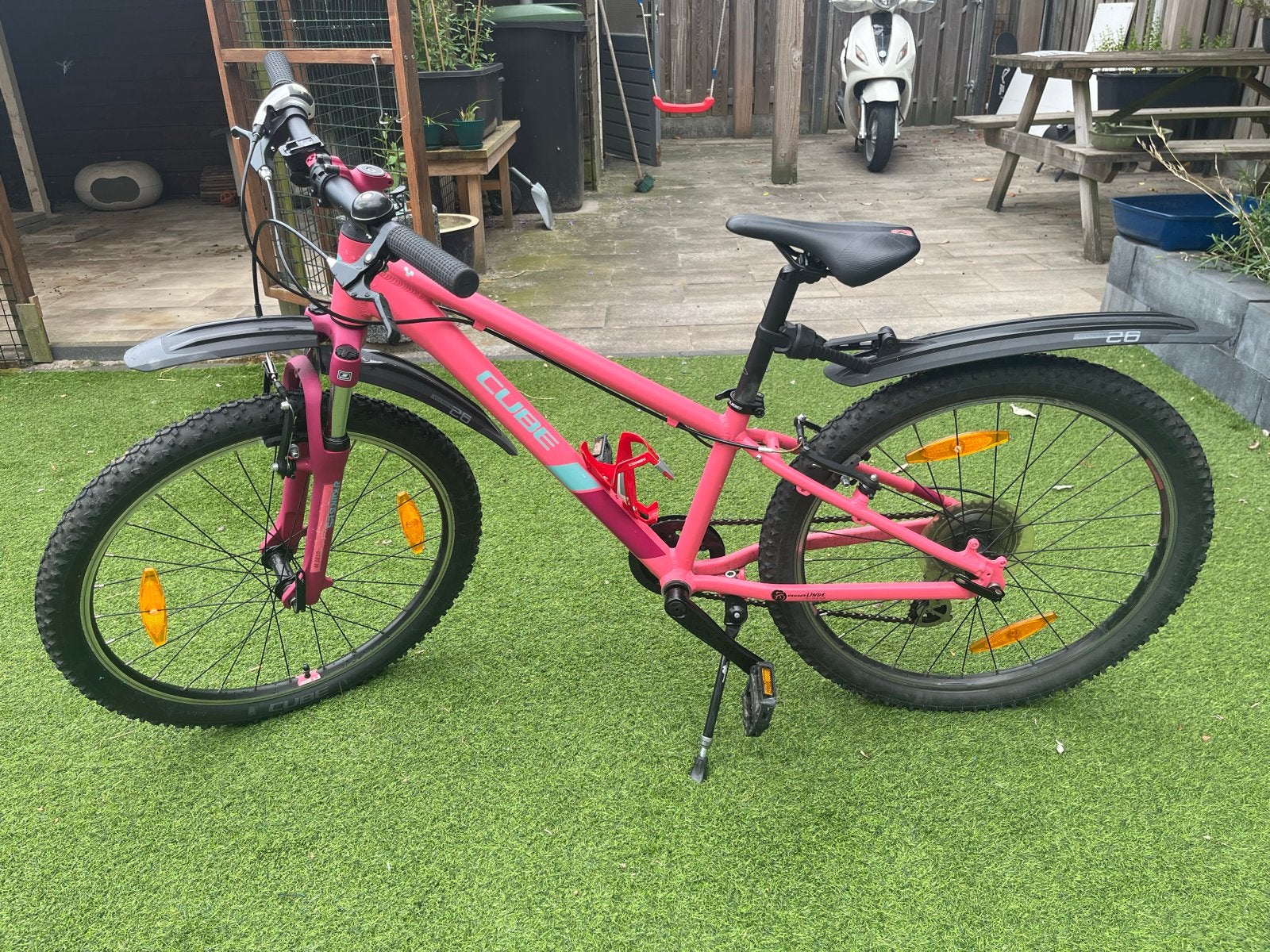 Cube Acid 240 kinderfiets 24 inch - Zo goed als nieuw, Ophalen, Gebruikt, Velgrem, 20 inch of meer