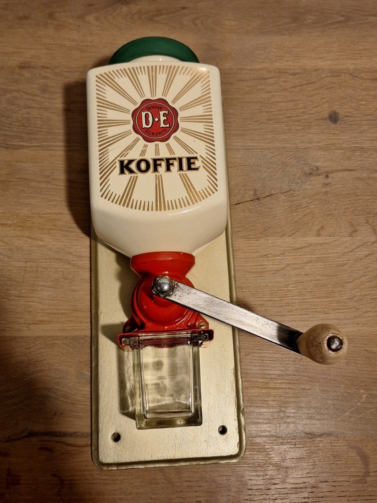 Vintage Douwe Egberts Koffiemolen - Wandmodel, Ophalen