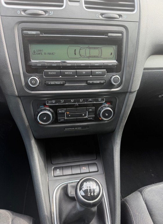 Volkswagen GOLF 1.2 TSI Highline BM CLIMA PDC 18 INCH APK 6-, Euro 5, Gebruikt, Zwart, Handgeschakeld