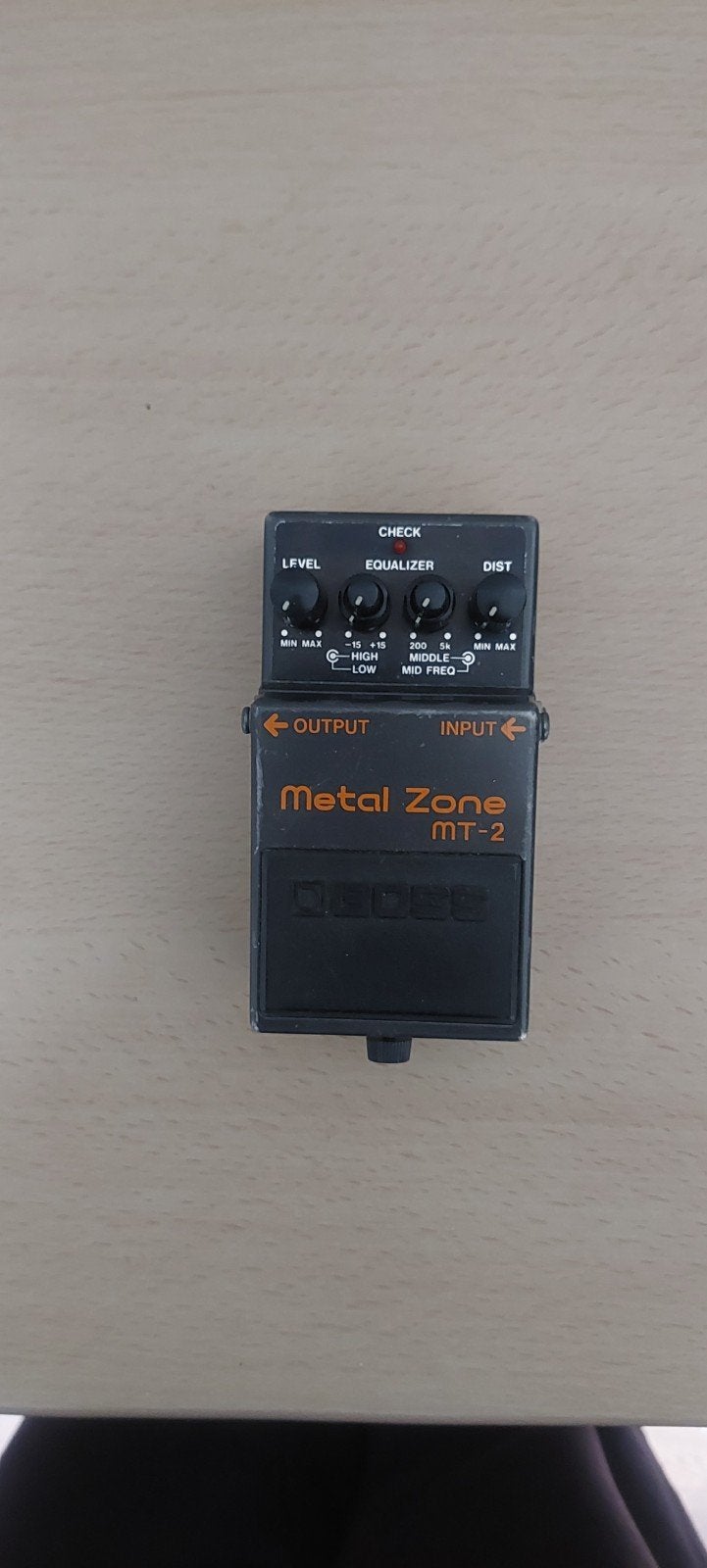 boss metal zone, Ophalen of Verzenden