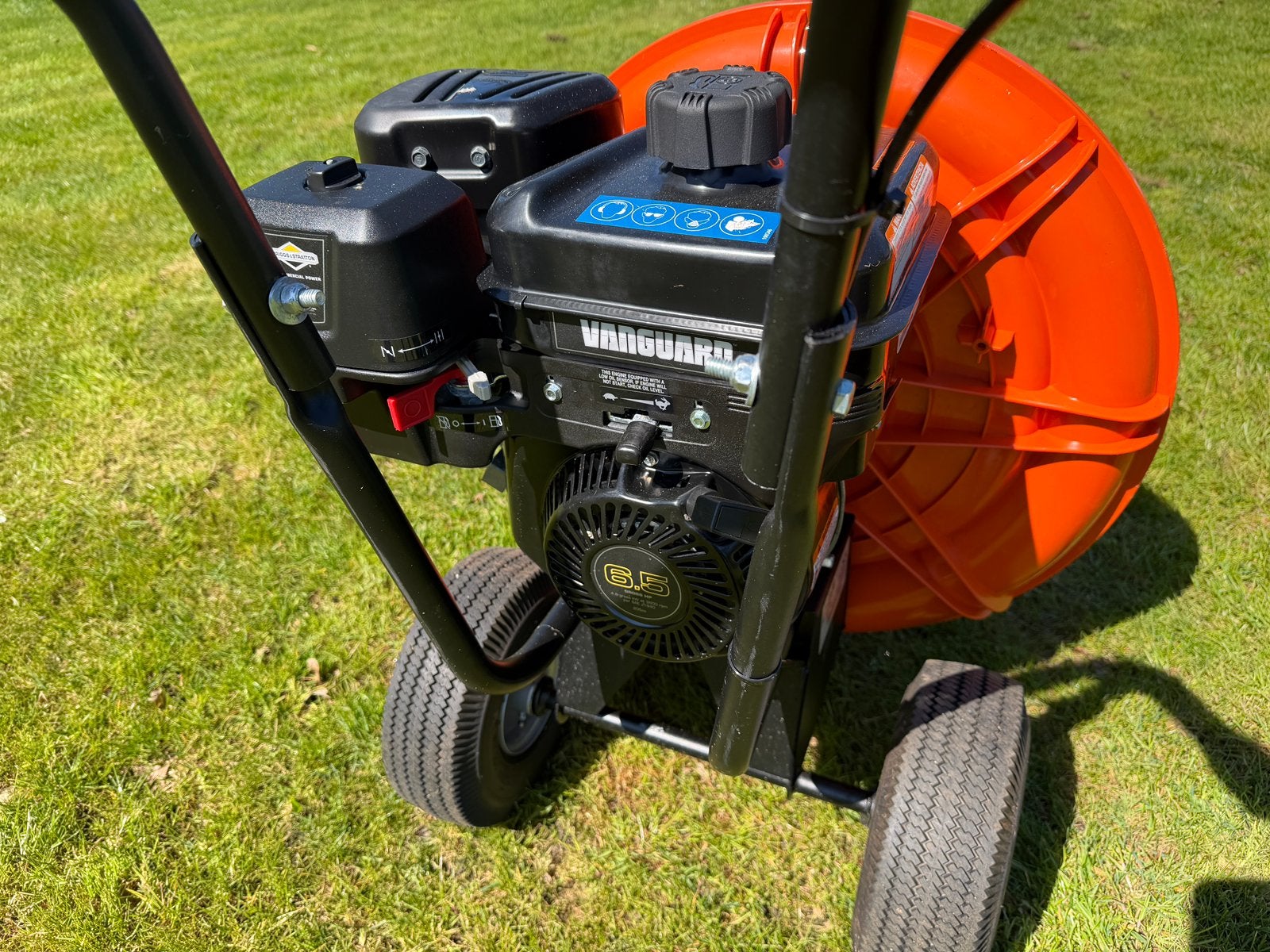 ‼️ billy goat F601v demo machine ‼️, Ophalen, Zo goed als nieuw, Benzine