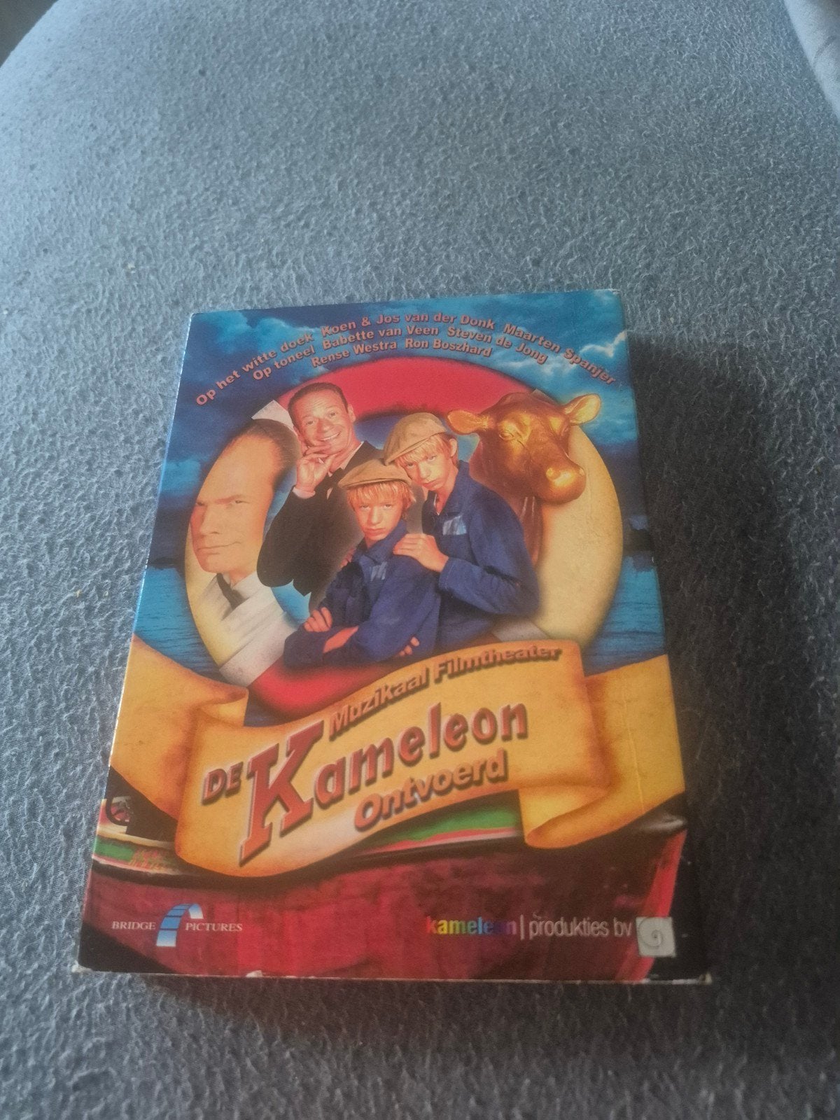Muzikaal Filmtheater De Kameleon Ontvoerd DVD, Cd's en Dvd's, Dvd's | Kinderen en Jeugd, Gebruikt, Alle leeftijden, Familie, Film