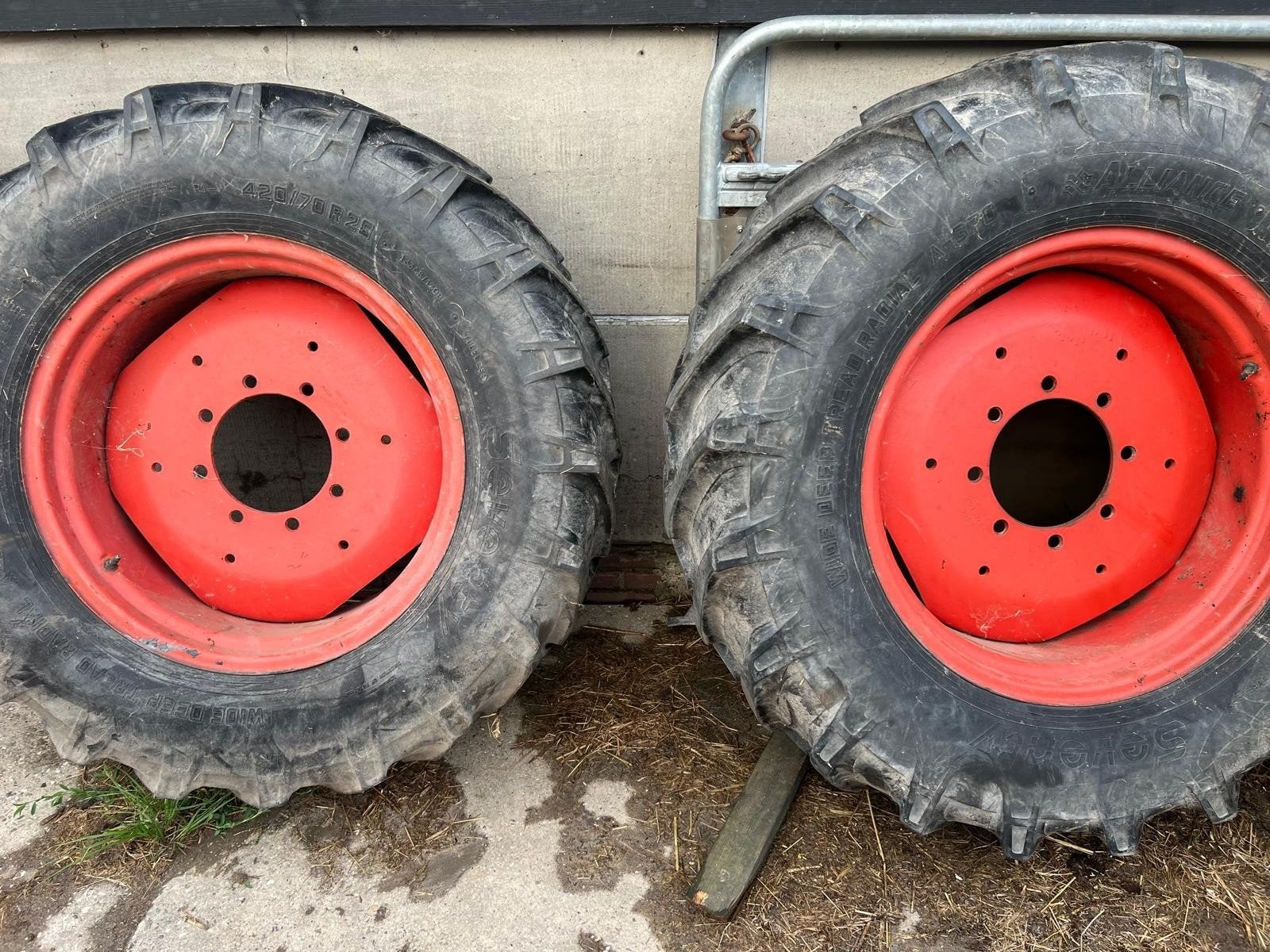 W12x28inch velgen 8 gaats ZF groot (fendt), Ophalen of Verzenden