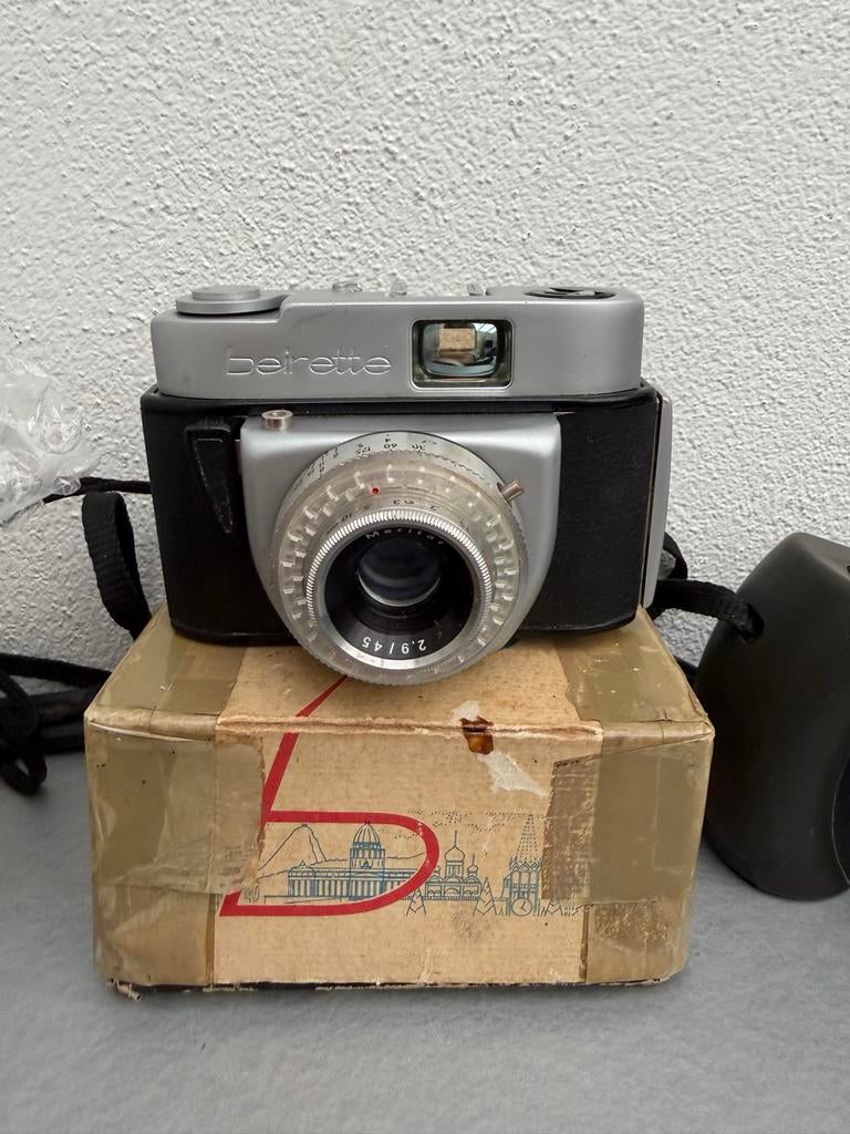 Beirette analoge camera, Audio, Tv en Foto, Fotocamera's Analoog, Ophalen of Verzenden, Gebruikt, Compact, Overige Merken
